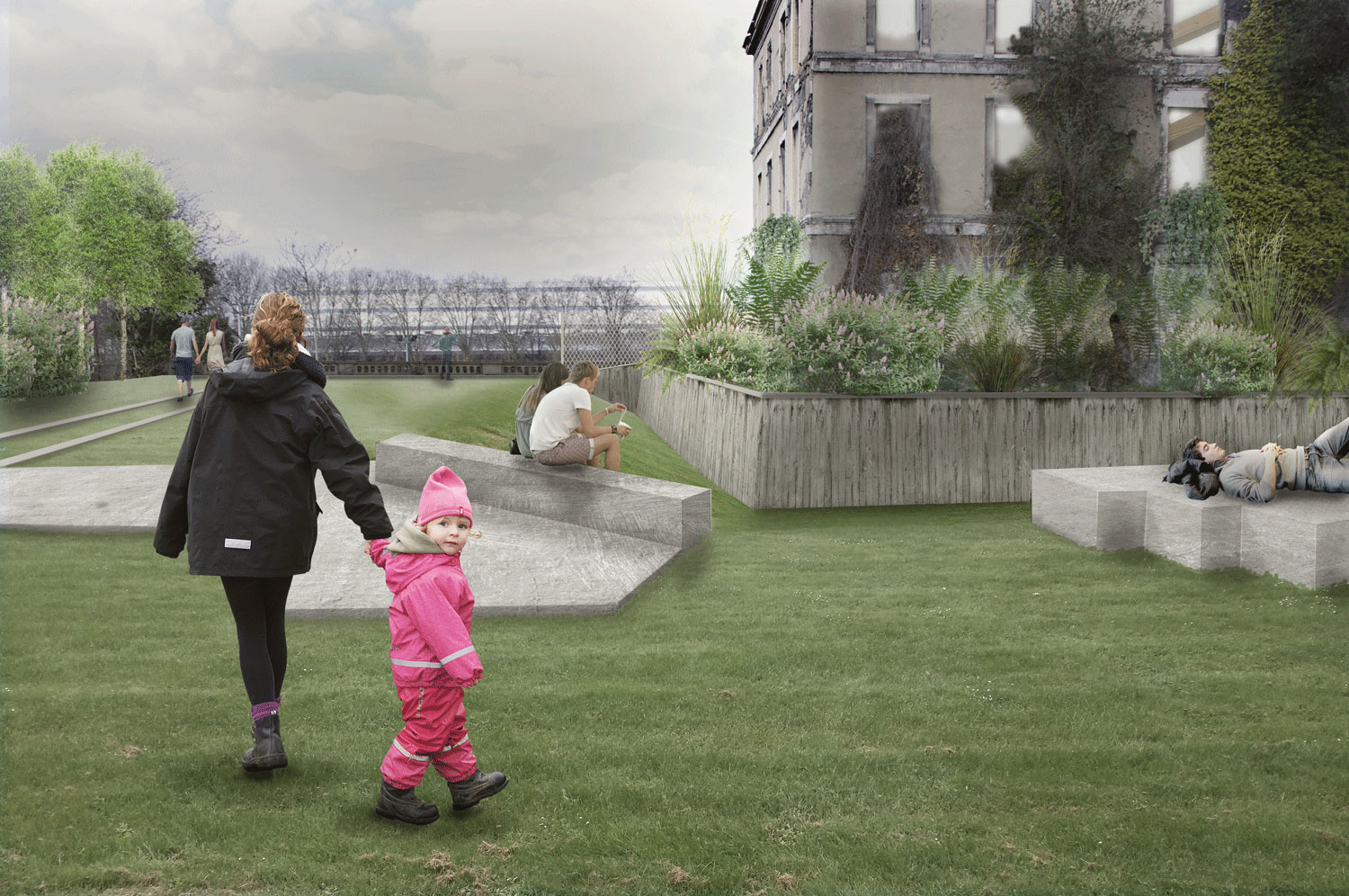 Coignet Park Plan by Clément Gaillard